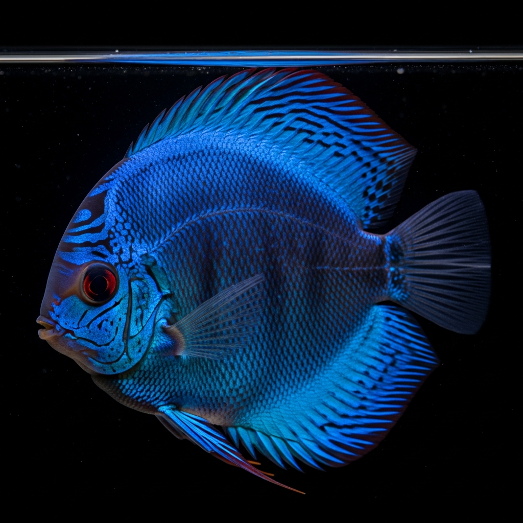 Cobalt Blue Discus